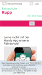 Mobile Screenshot of fahrschule-elke-rupp.de